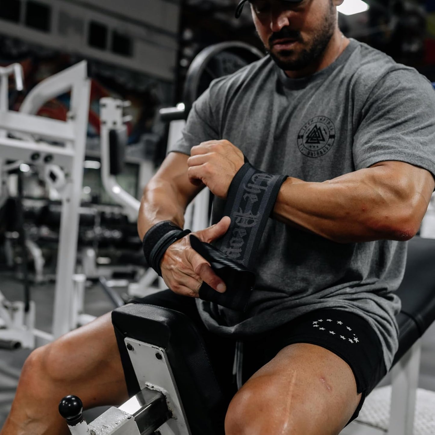 PATRIOT WRIST WRAPS™ – 18" Heavy Duty Support for Working Out, Gym Accessories