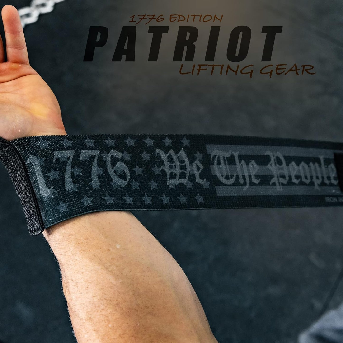 PATRIOT WRIST WRAPS™ – 18" Heavy Duty Support for Working Out, Gym Accessories